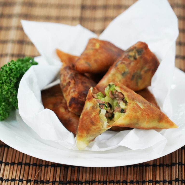 小松菜のサモサ