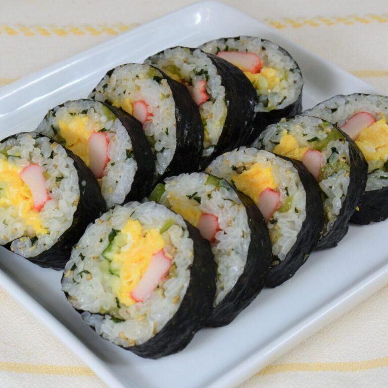 初めてでも簡単♪サラダ太巻き